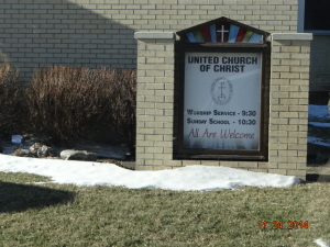 church sign